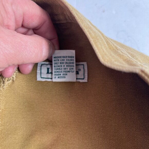 Vintage L.L. Bean Men's Canvas Work Pants Size 40x32 Durable Relaxed Fit ***READ - Picture 5 of 11